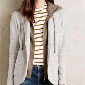 NWT Anthropologie elevenses Layered Jacket